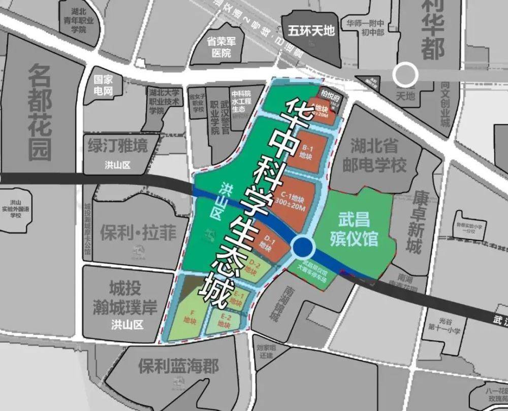 华中科学生态城住宅规划曝光南湖拟新增761套供应