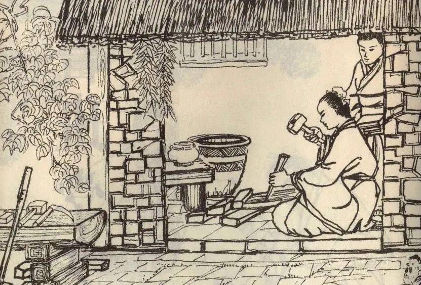 民间故事 男子去挖井 突听妇人深夜和人密谋 他悄悄放出了黑狗 刘义真 父亲 什么