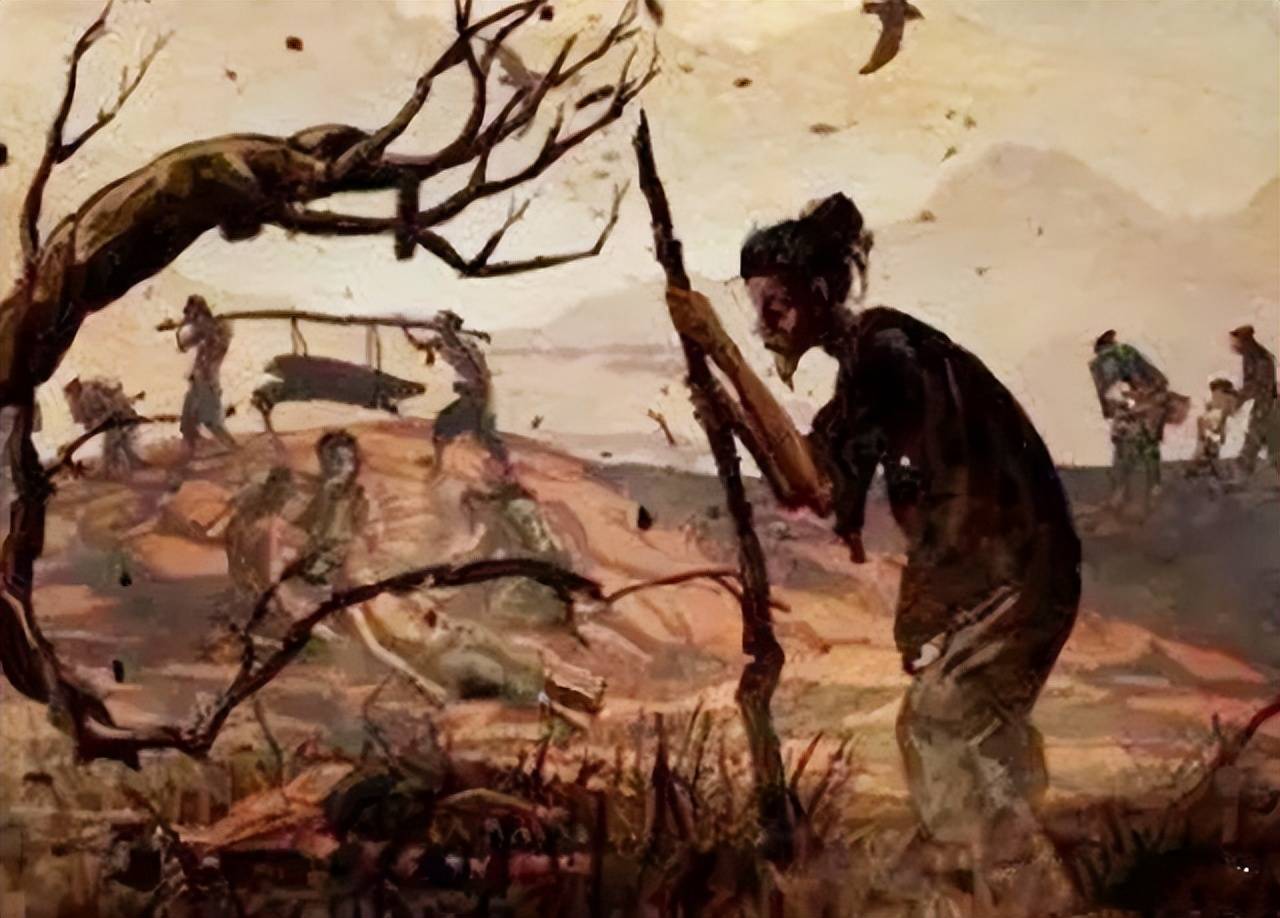 原创古代饥荒时饿到甚至出现易子相食的惨状那为什么不捕鱼打猎