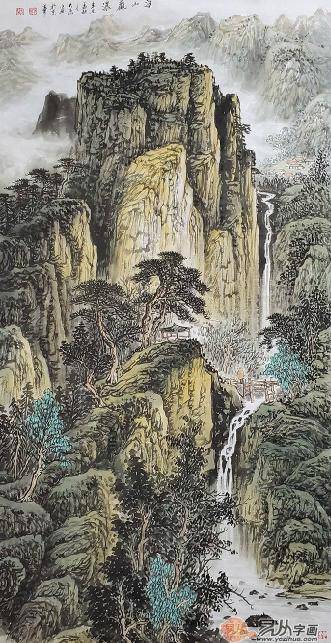易从网字画商城（易从网的画是真的吗）《易从网官网字画价格》