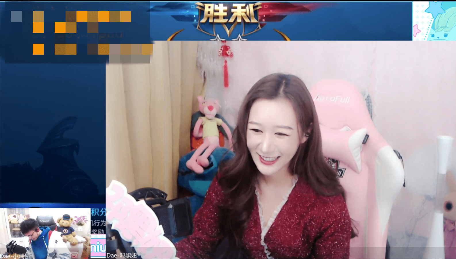 原创王者荣耀另类女主播邓黑妞回归首播超秀兰陵王引起网友欢呼