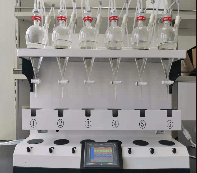 分液漏斗振荡萃取器是一种应用于化学实验室中的液液萃取装置
