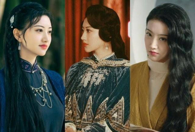 而且,每件新旗袍,发饰,发型轮换着来,真怀疑景甜是在《司藤》里玩奇迹