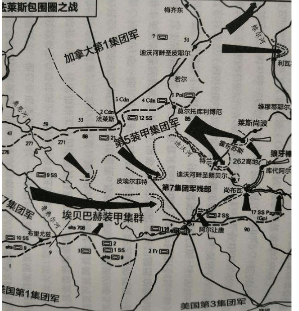 德国党卫军第17装甲掷弹兵师在诺曼底的卡朗唐到莫尔坦一线的反击作战