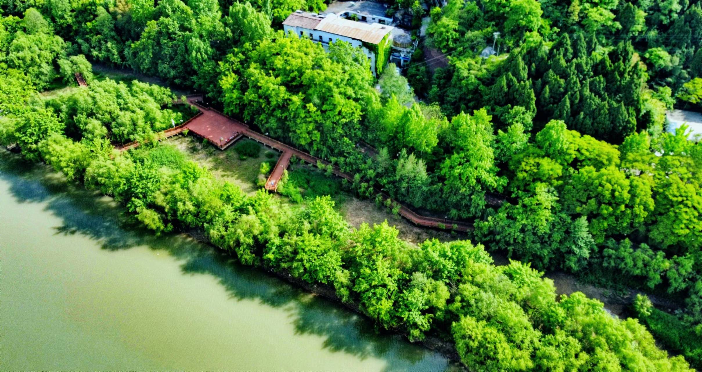 广元湿地公园路线图图片
