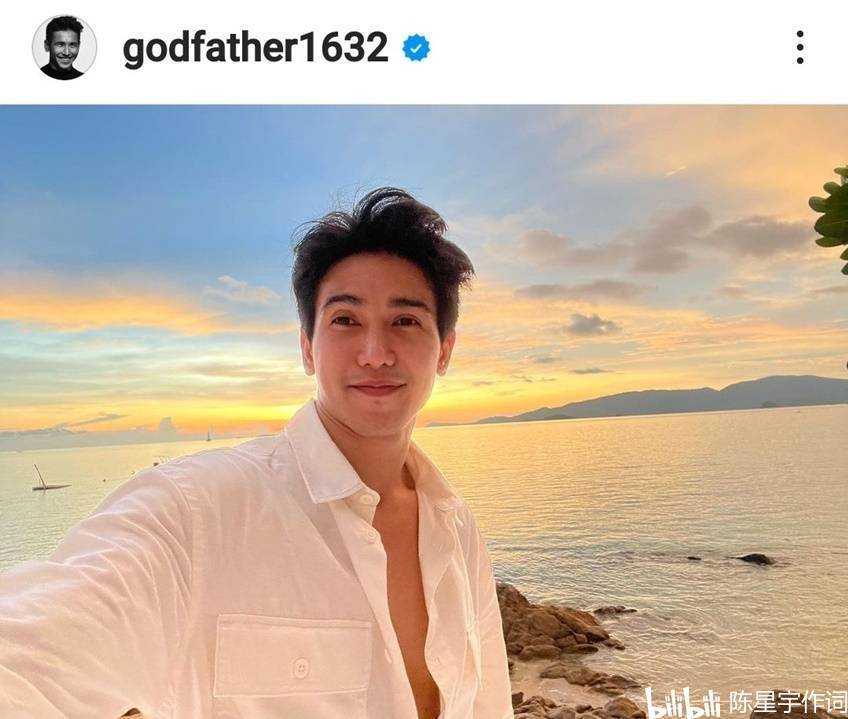 泰剧马兜铃硬汉男星gotjirayu穿女友泳装三十万泰国网友围观点赞