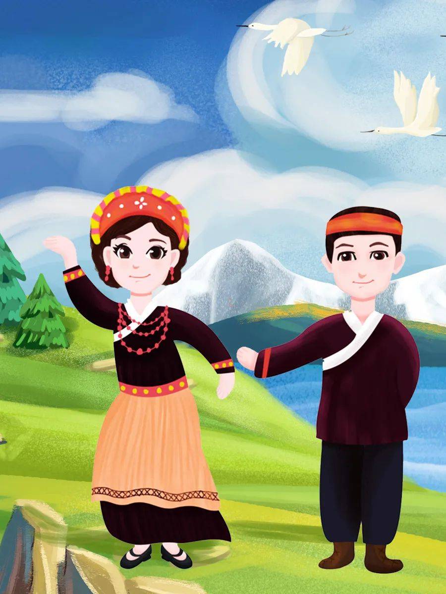 民族团结教育系列67门巴族