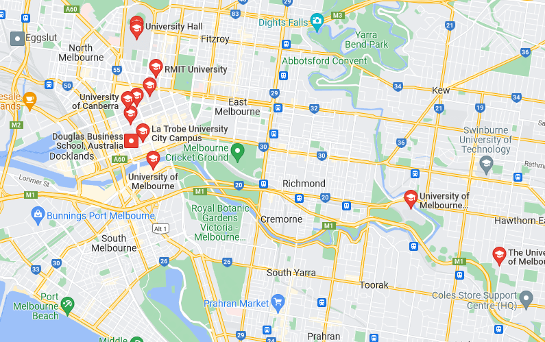 悉尼科技大学地图图片