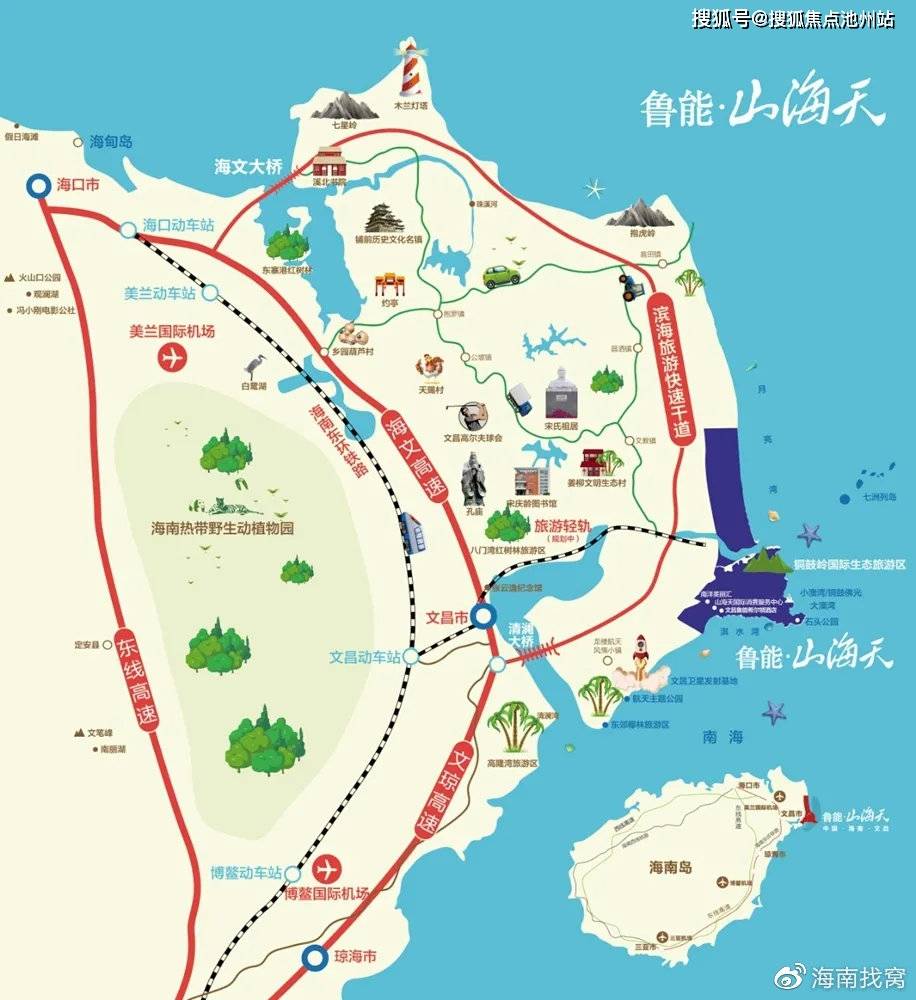 文昌湖旅游度假区地图图片