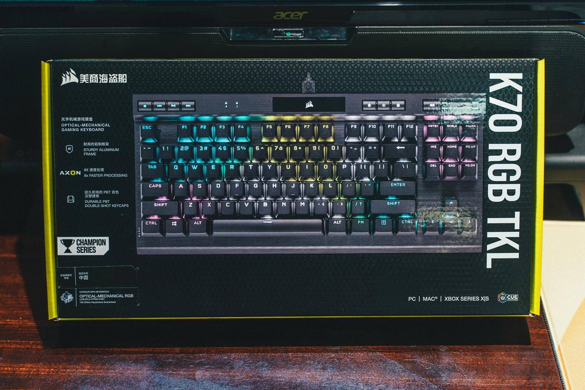 极限速度的再次提升：海盗船K70 RGB TKL 光轴版_手机搜狐网