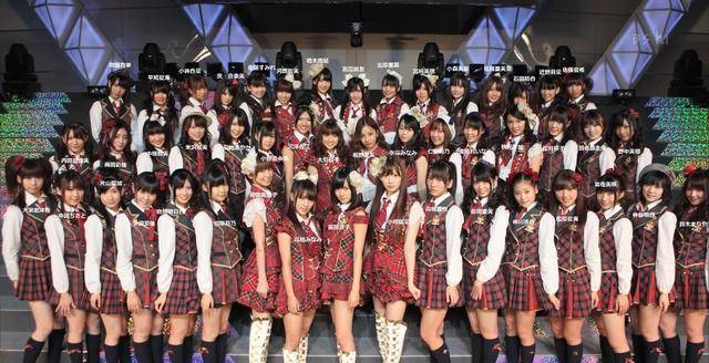 日本女子组合akb48资料图秋元康的48系女团,只是日本偶像工业的一角