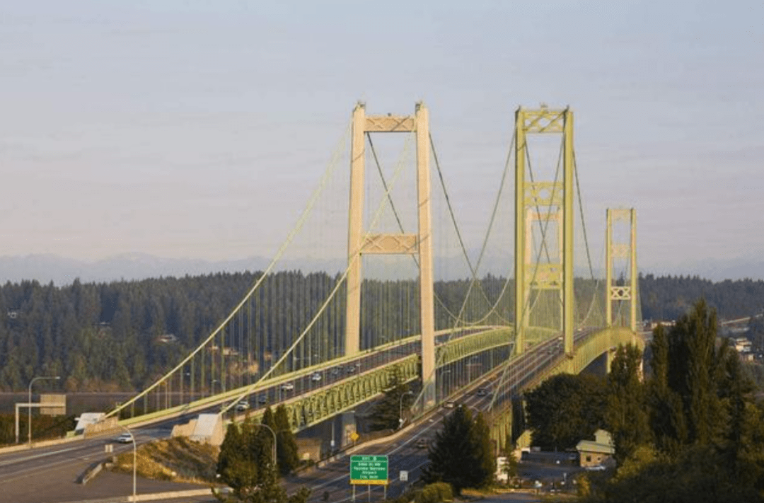 考虑到这是第一座使用实心工字梁作为道路甲板支撑的悬索桥,其他桥梁