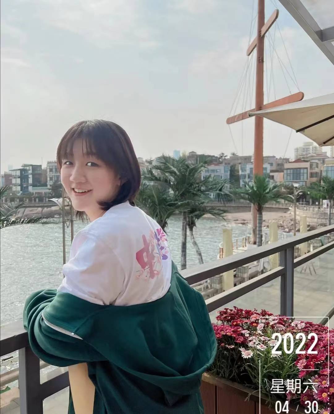 原创到海边吹海风陈梦实现新突破放松心情放平心态是她的新资本