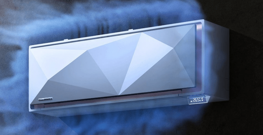 外观高端时尚 格调拉满我家那台旧的空调外观,单调的白色常年累月已经