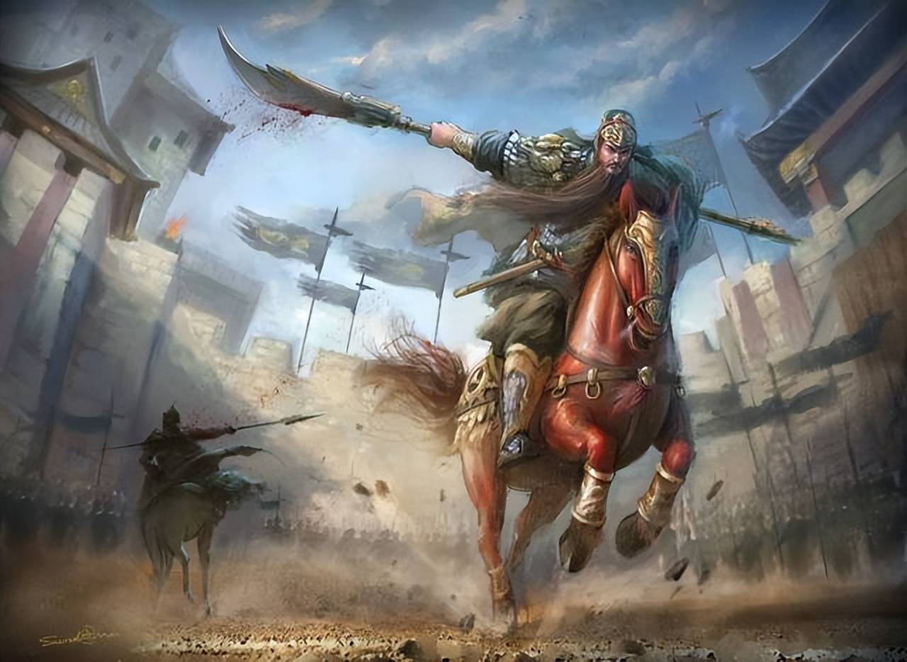 关羽斩颜良这事,别说三国史,就是二十四史全部加起来,都找不出比关羽