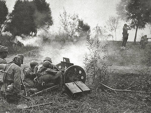 92式步兵炮,被中国称为山炮,其原因依据是,日军独立山地旅团作战时