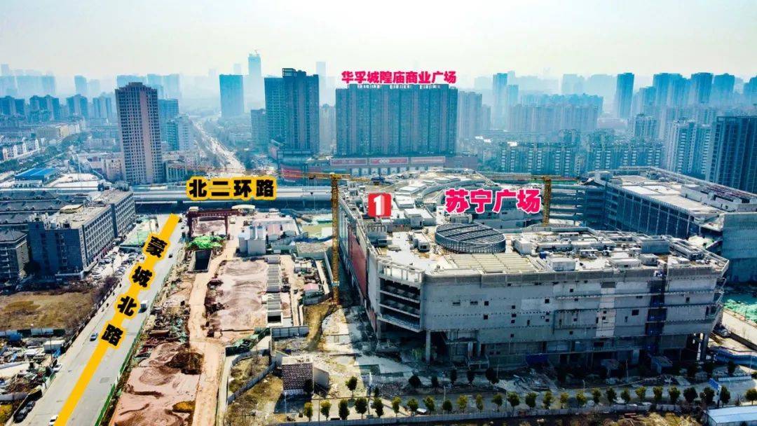 根据项目规划,苏宁广场建成后将成为庐阳首个tod综合体,未来或成为