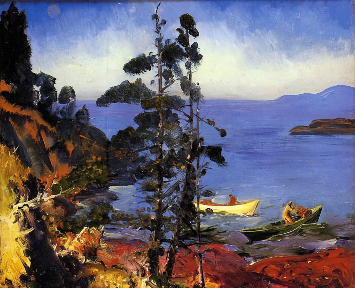 美国画家George Wesley Bellows 油画作品欣赏