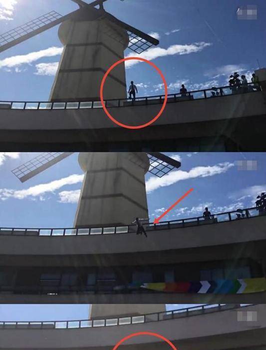 原创太拼命陈晓拍跳楼戏无基础安全措施飞身跃下惊艳网友