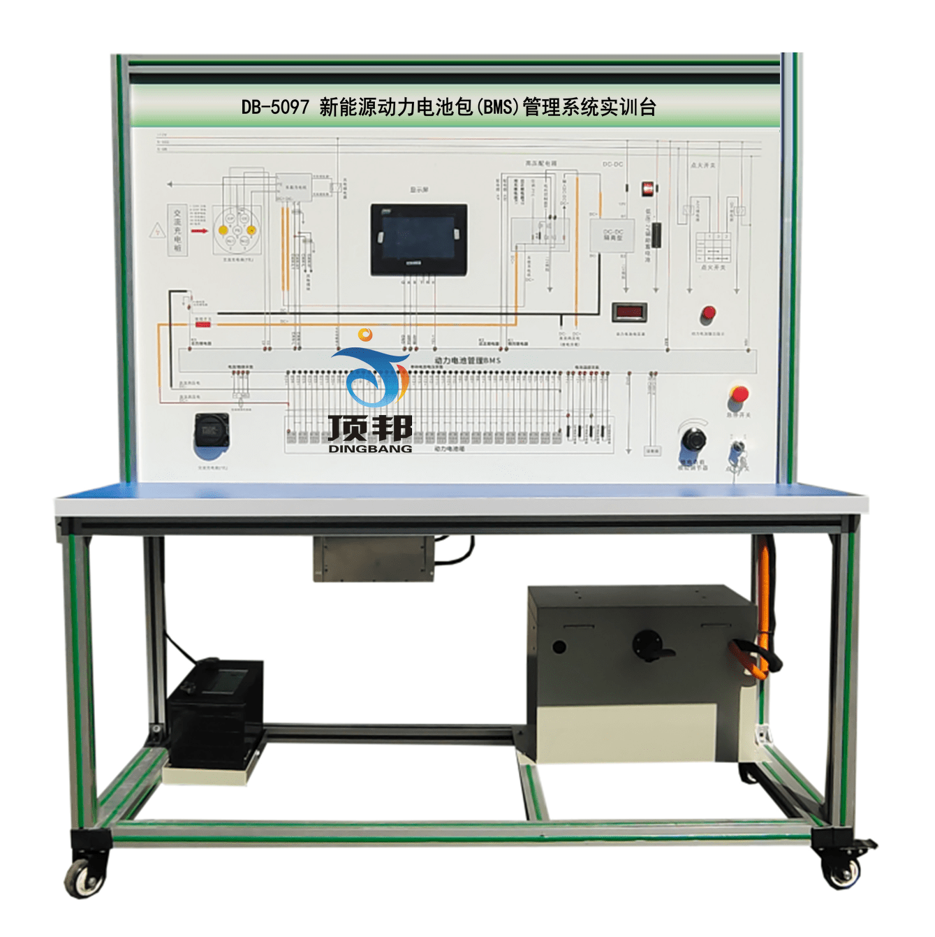 产品简介新能源动力电池包(bms)管理系统实训台选用新能源车辆磷酸铁