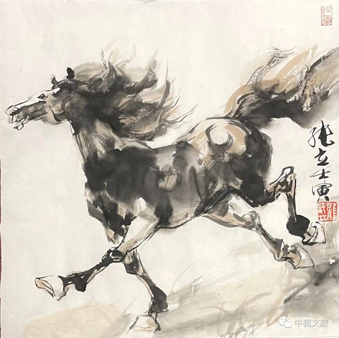 龙纯立神游于艺道心求得