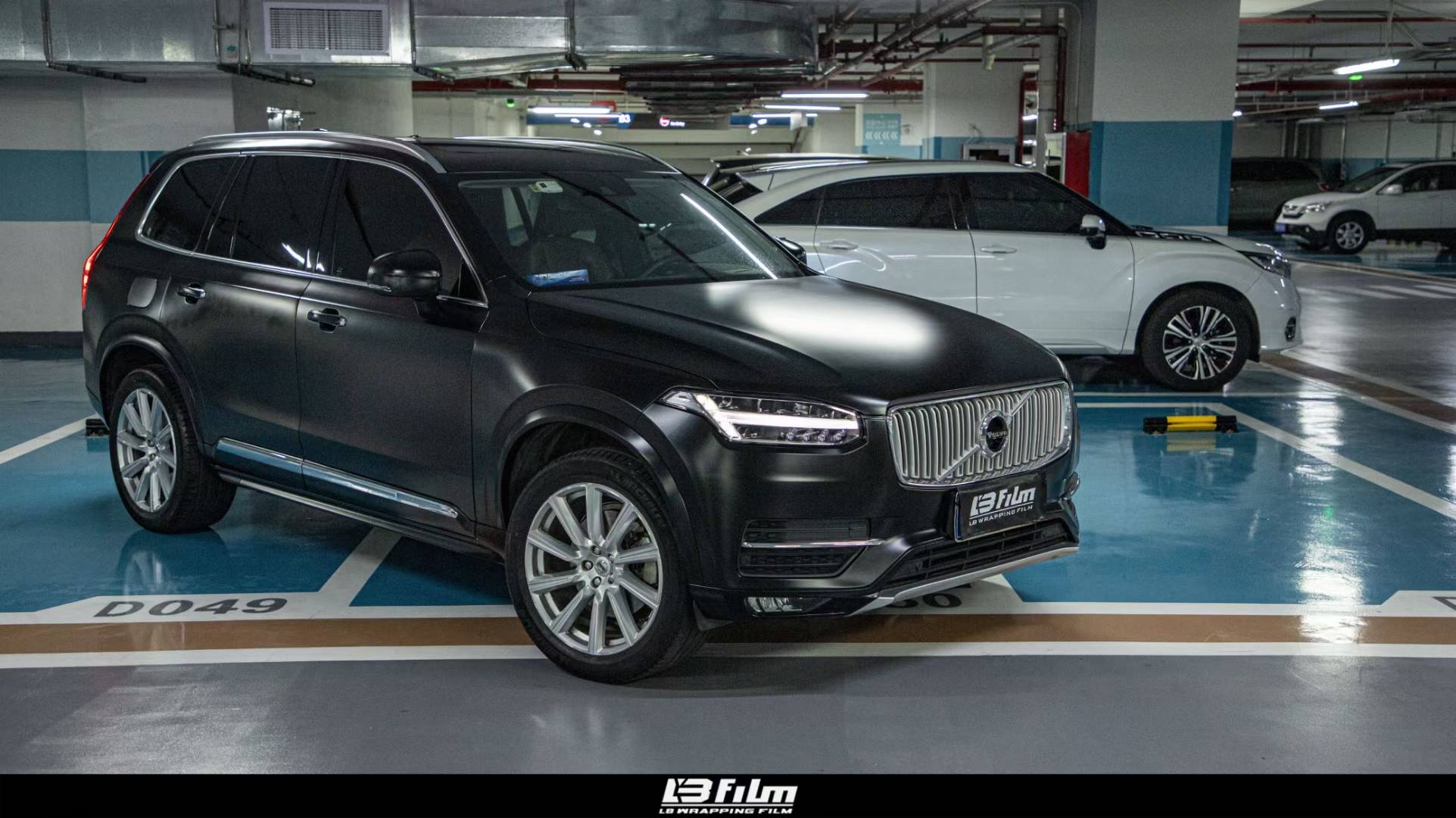 lbfilm改色膜:沃爾沃-xc90陶瓷黑_black_-xc_陶瓷