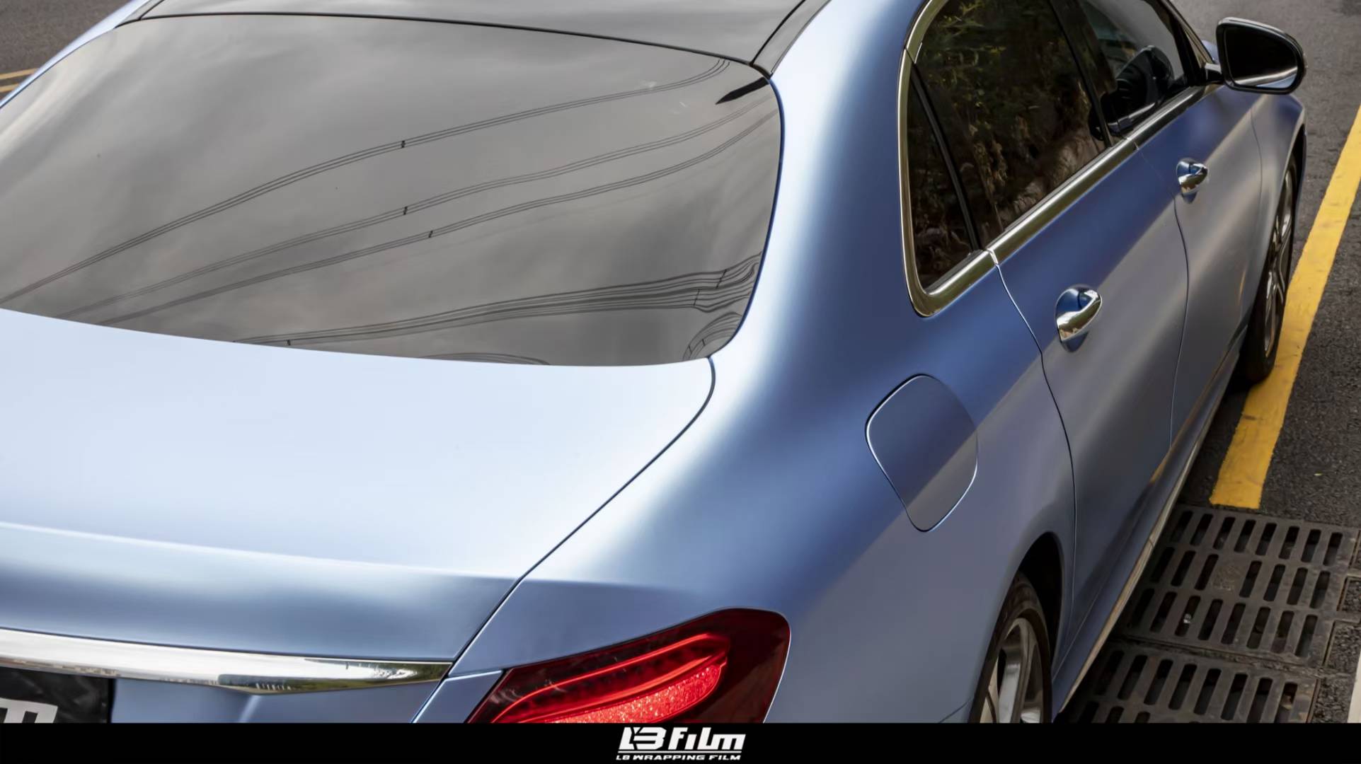 pearl metal mist blue#电光金属清雾蓝-ea165#奔驰-e300