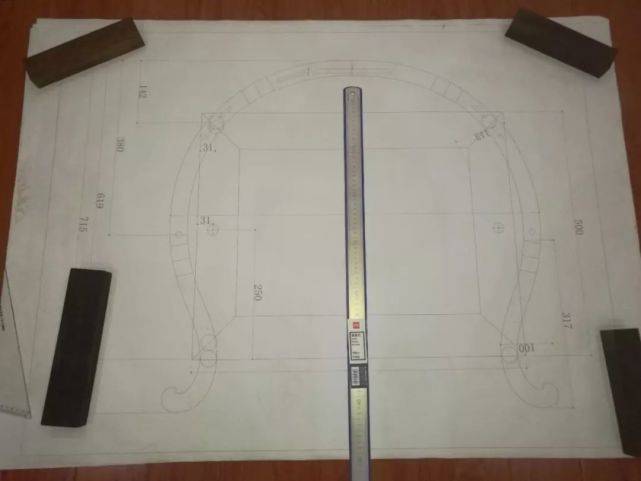 木工靠椅制作尺寸图纸图片