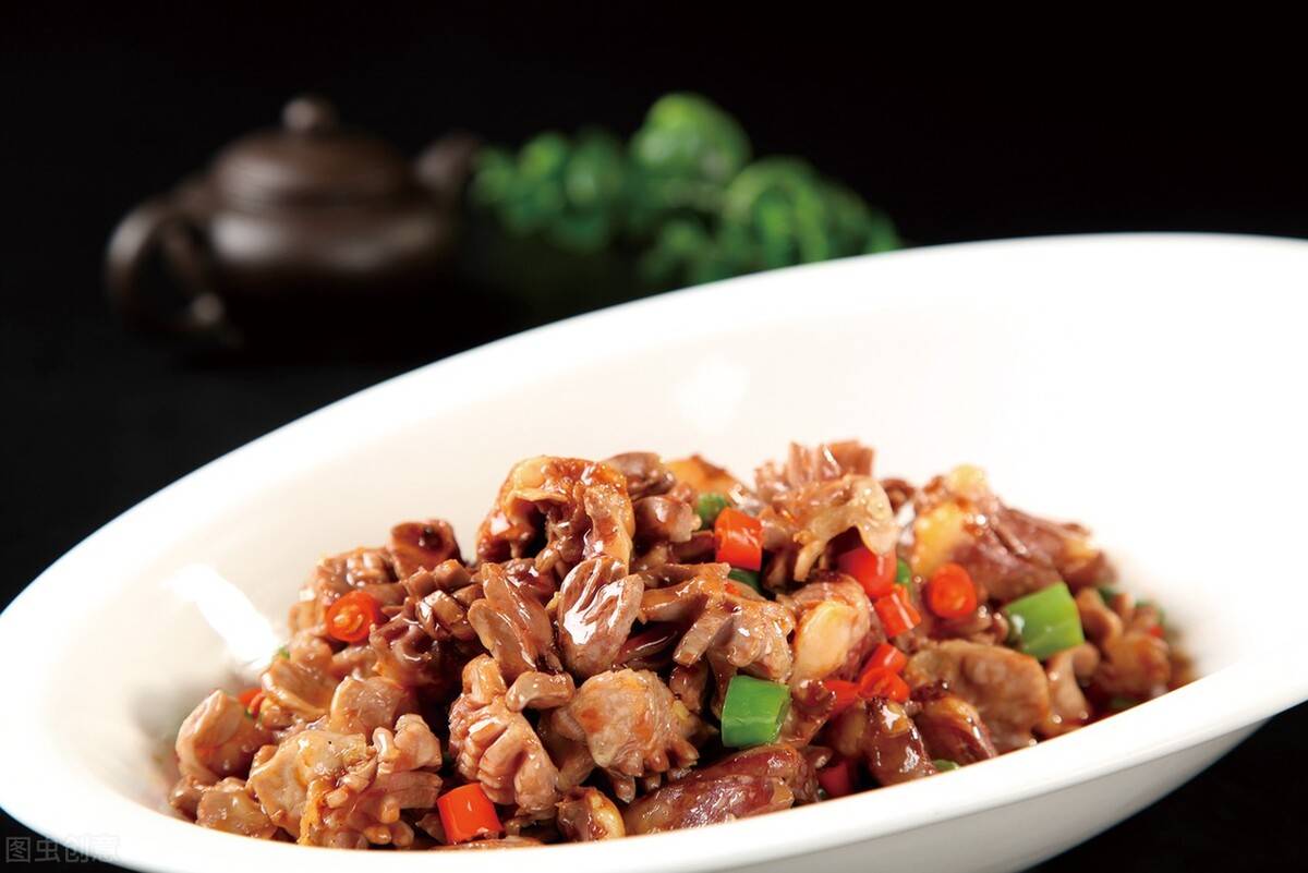 原创超级有营养的炒鸡杂这样做出来的味道实在是太下饭了