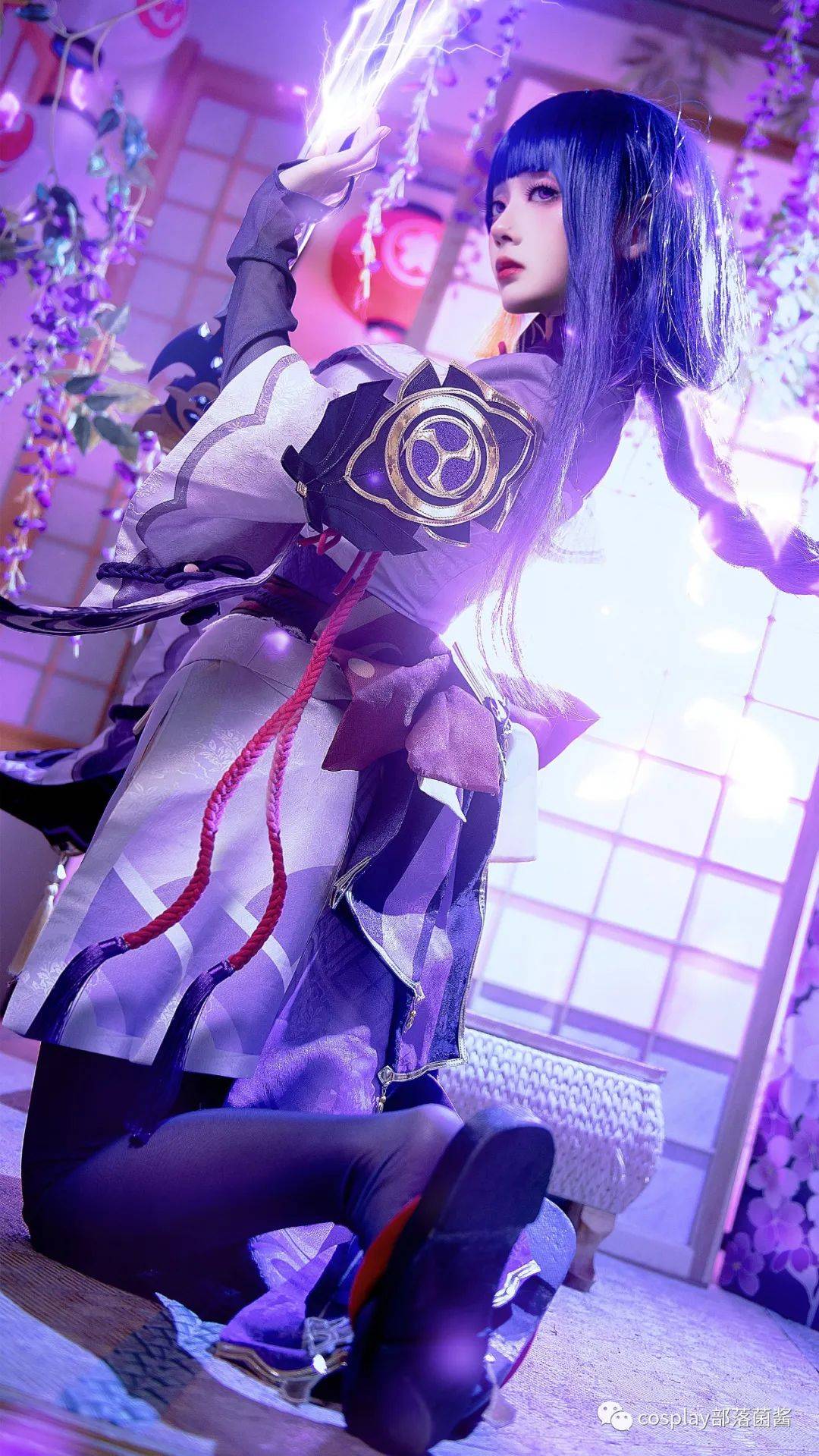 cos原神雷电将军特效cos正片六六