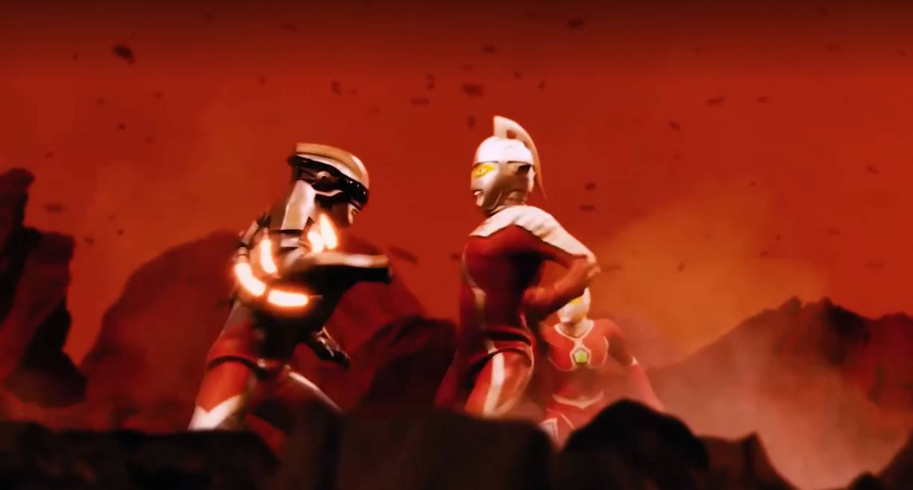 原创地狱特训展开赛文拿出头镖身为儿子的赛罗父亲手下留情啊