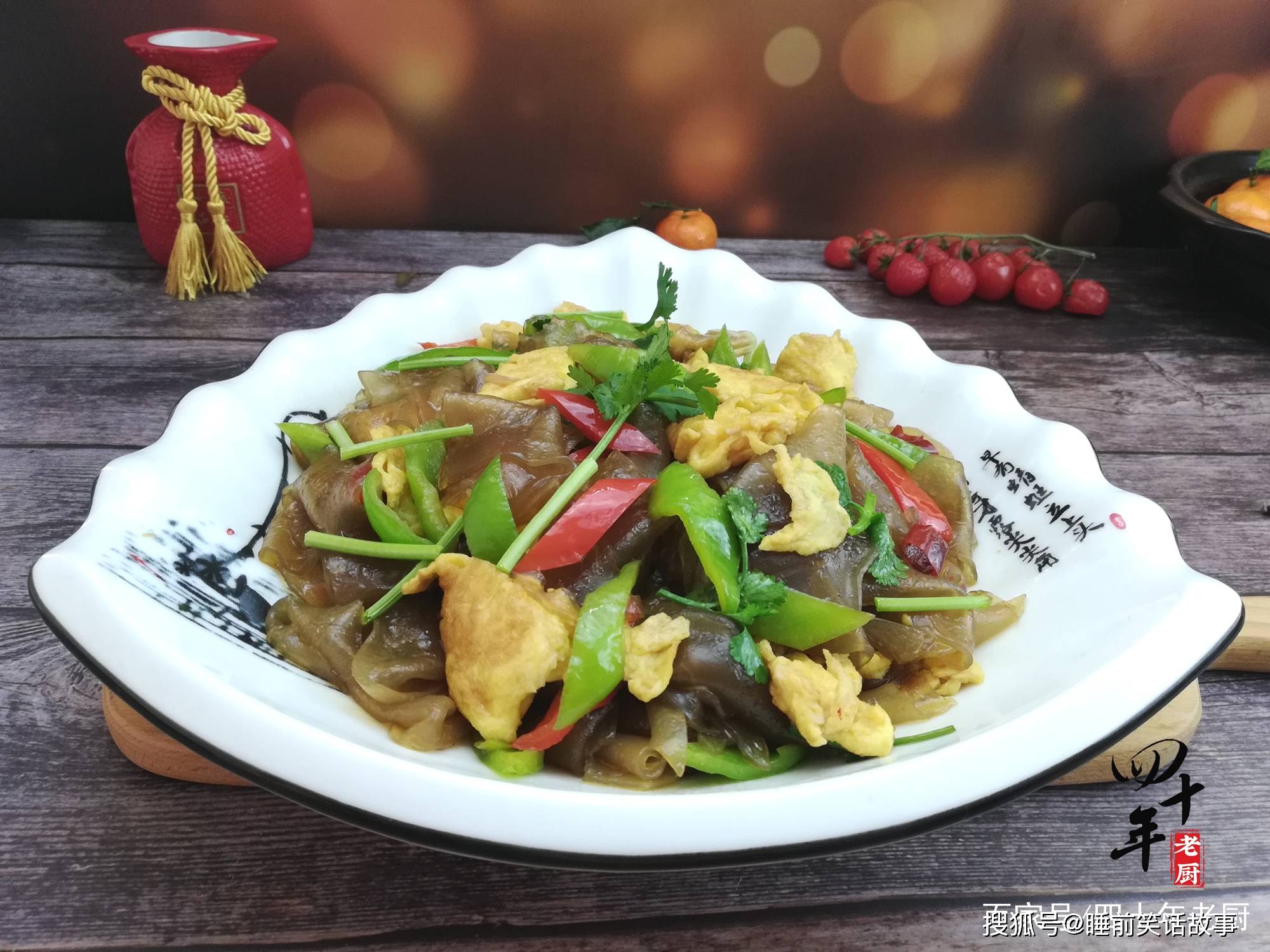 很少见到的粉皮做法,大多数人没有吃过,试了试,却是极致美味_辣椒_小