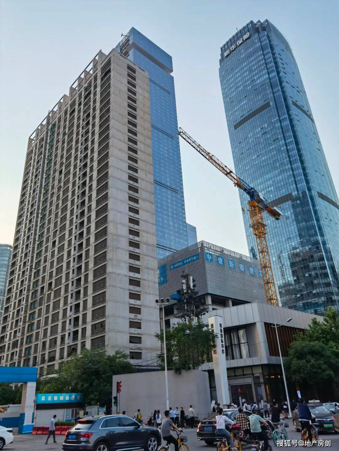 1km²,15栋超高层!这是西北超高层建筑最密集的地方!_西安_中心_马建设
