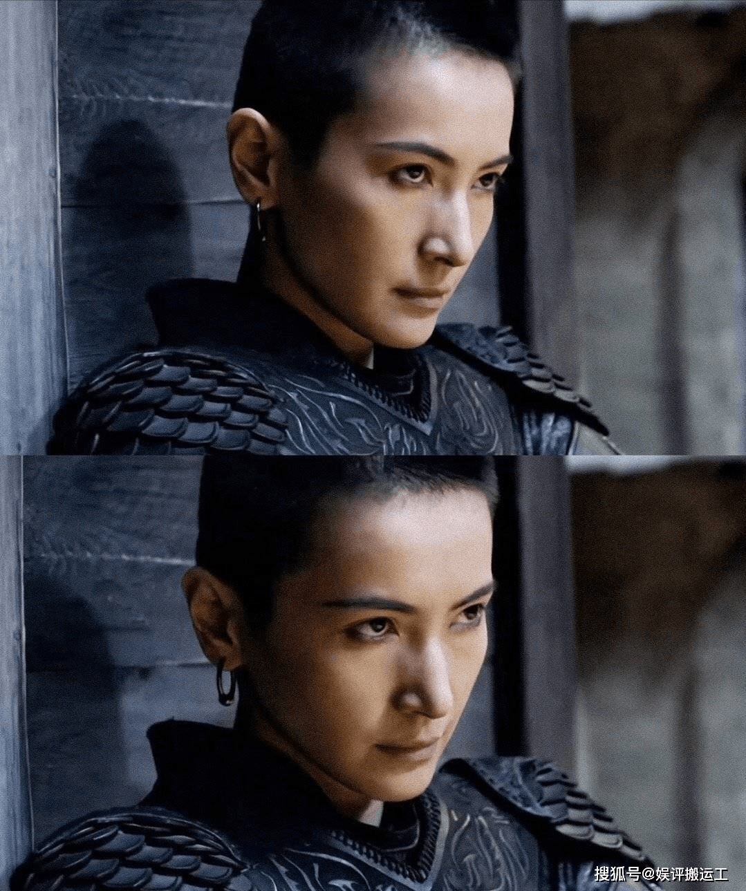 同样是女生男相把迪丽热巴和蒋璐霞放在一起区别就出来了