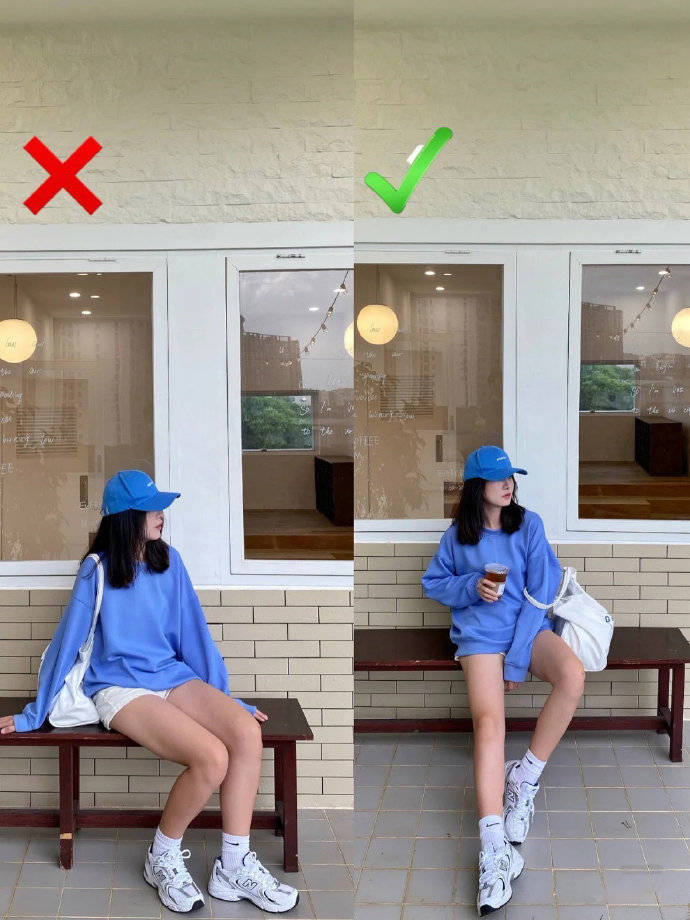 坐姿拍照怎么拍8个拍照姿势好身材大长腿拍出来