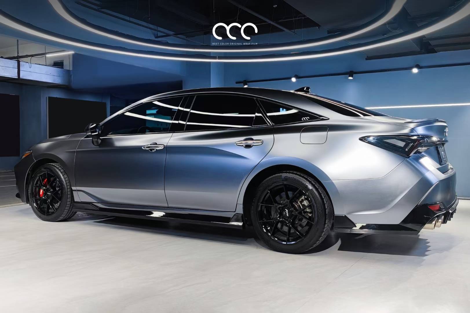 丰田·亚洲龙 漫彩改色膜电光金属深空灰_搜狐汽车_搜狐网