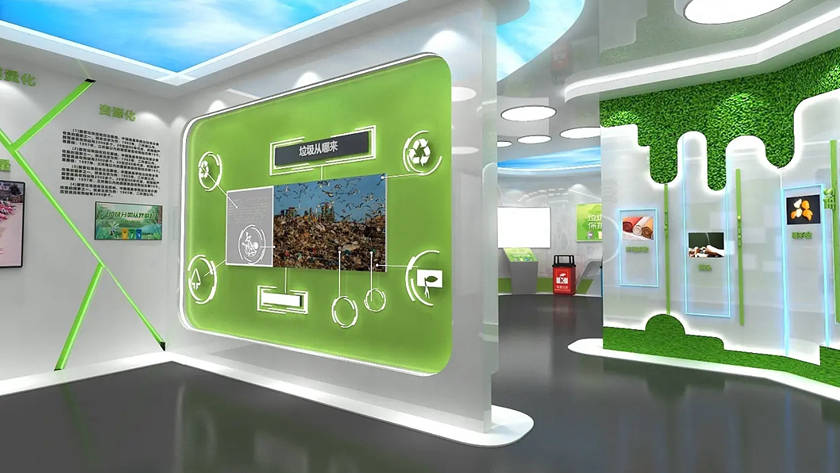 垃圾分类展示馆垃圾分类展示厅垃圾分类展览垃圾分类成果展