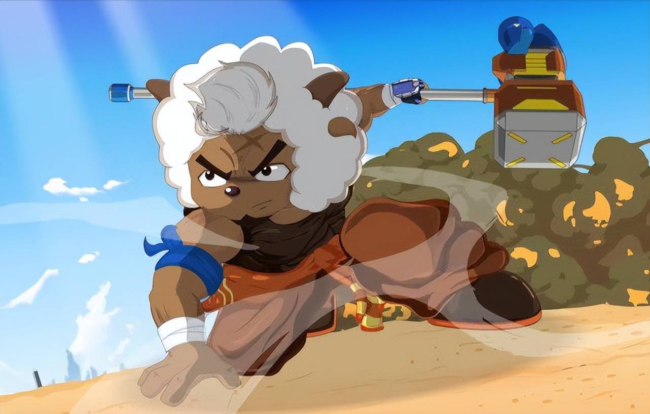 美羊羊和沸羊羊在《决战次时代》里分别担当记者和消防员,可能许多人