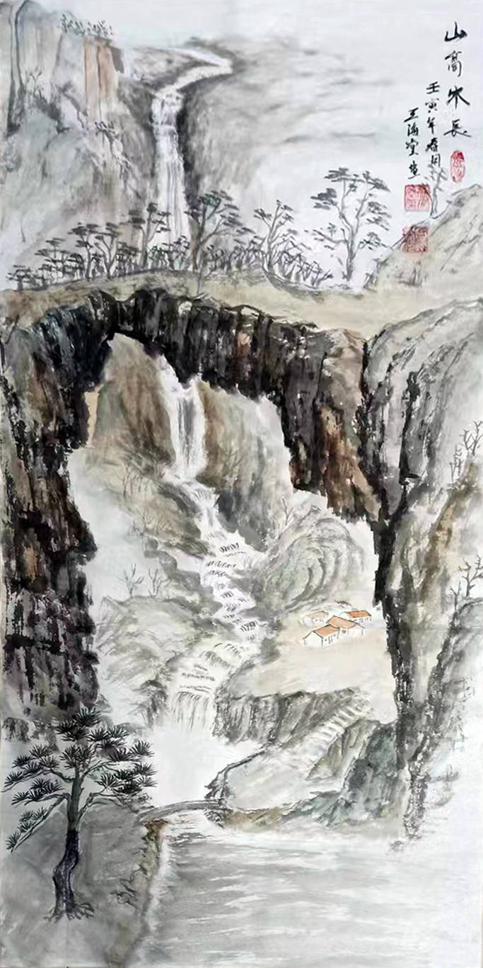 大国艺术中外交流国际艺术名家王海堂