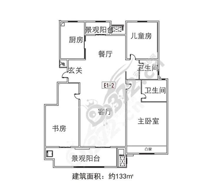 安阳国泰嘉园户型图图片