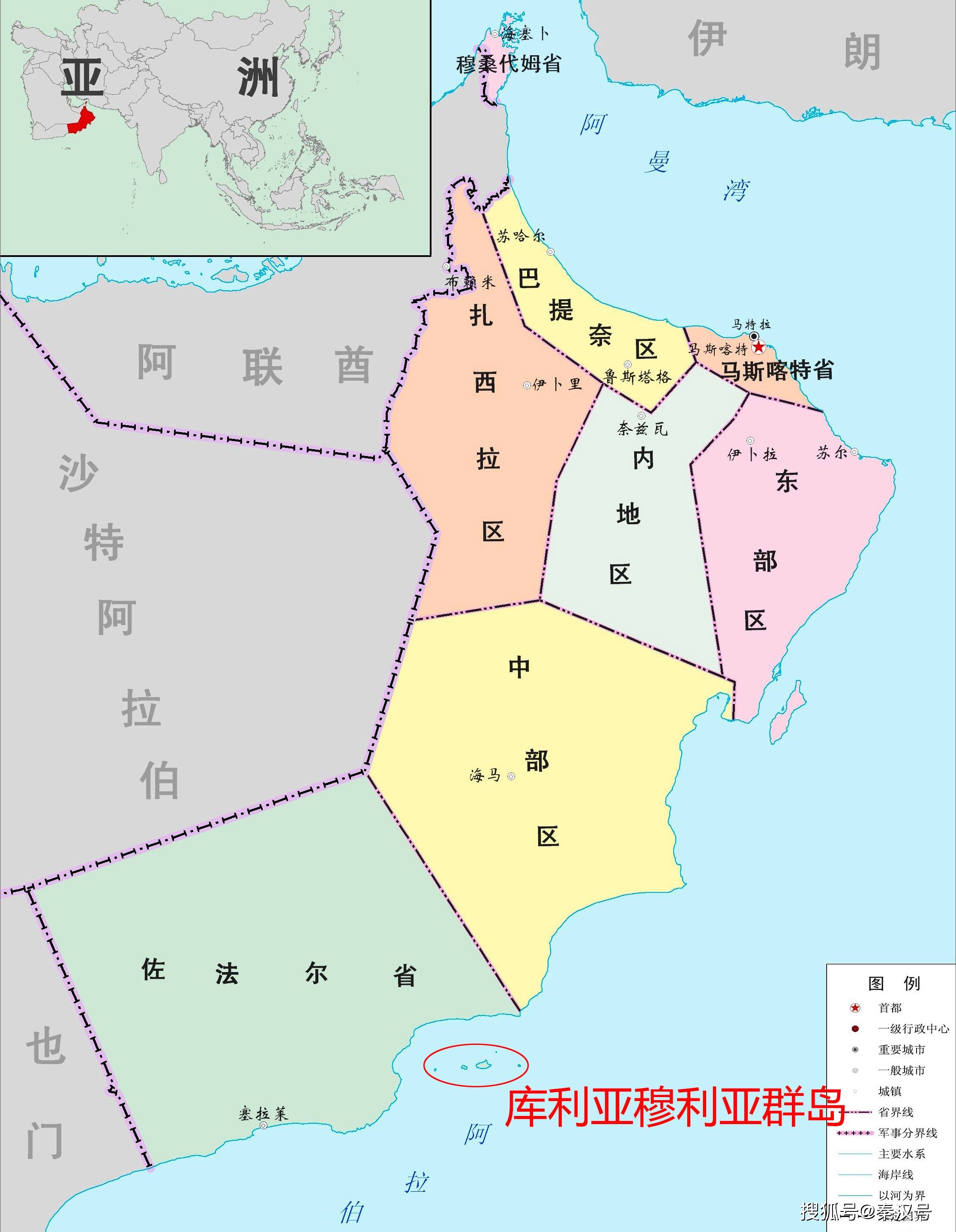 阿曼港口地图图片