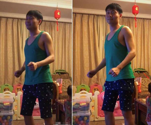 原创巩汉林儿子私下生活曝光穿背心大裤衩嗨玩豪宅摆放杂乱显拥挤