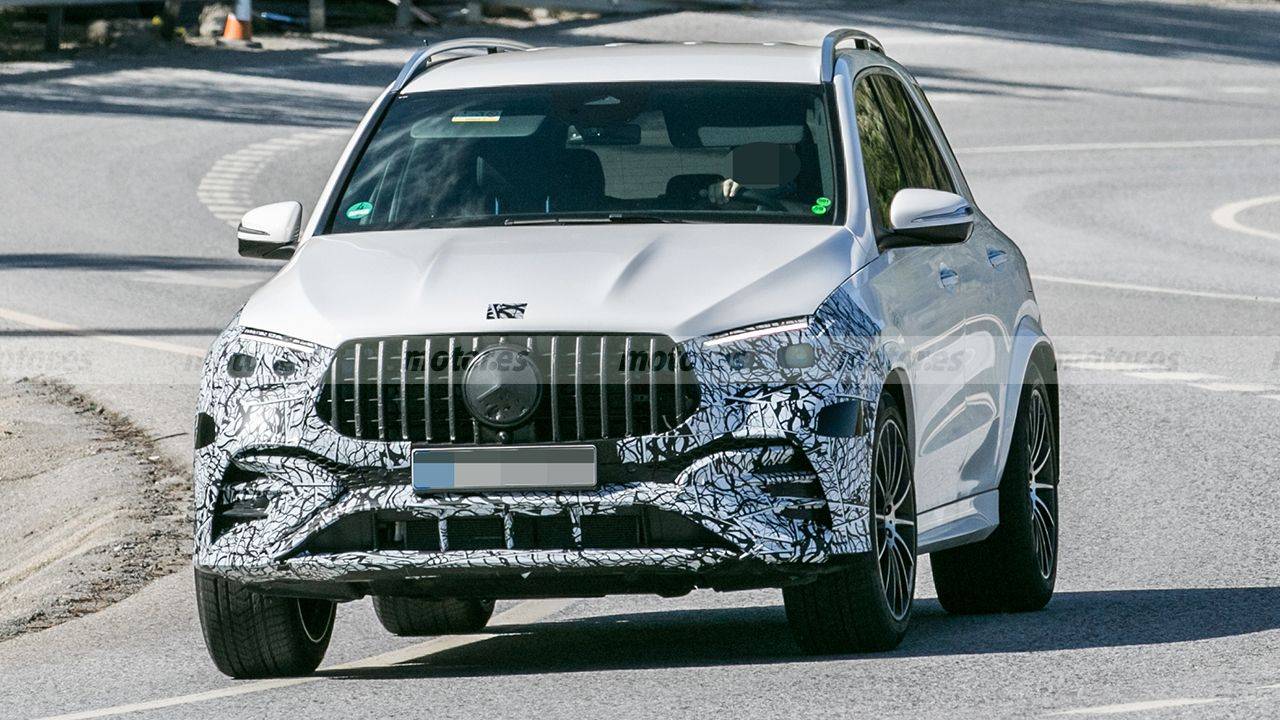 外形小幅調整 新款amg gle 53諜照曝光 有望今年底發佈_搜狐汽車_搜狐