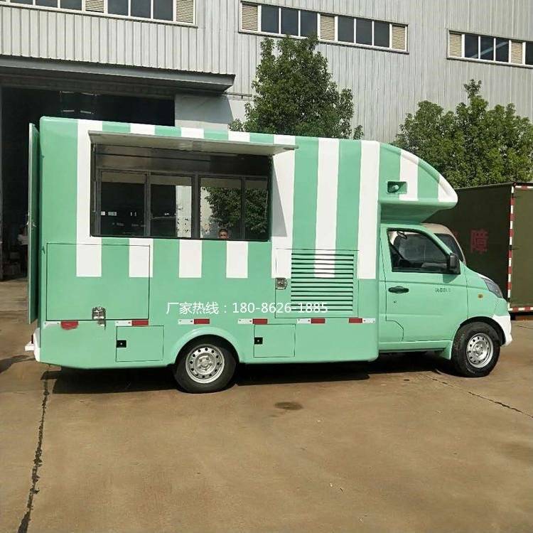 小型冷饮冰淇淋车 油炸串串铁板烧小吃车_搜狐汽车_搜狐网