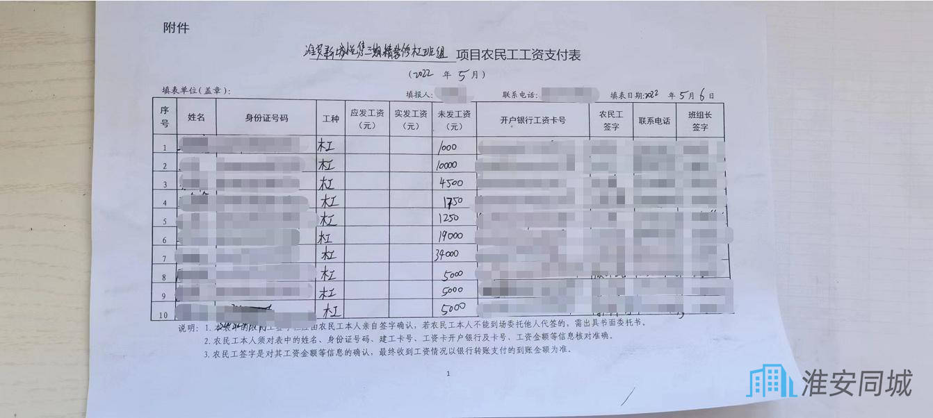 淮安新城一交付楼盘多名工人被欠薪？当事公司回应
