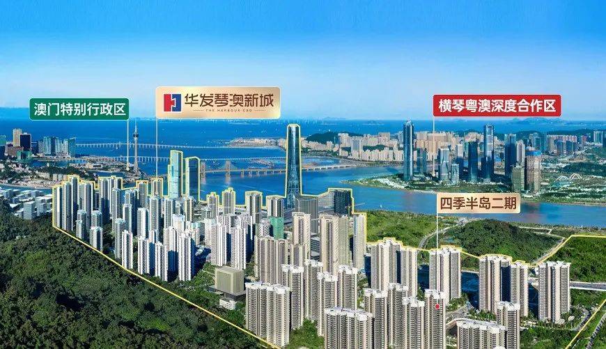 官方上新!单价28000起买十字门【琴澳新城四季半岛三期】73-119㎡-24小时电话_华发_横琴_湾区