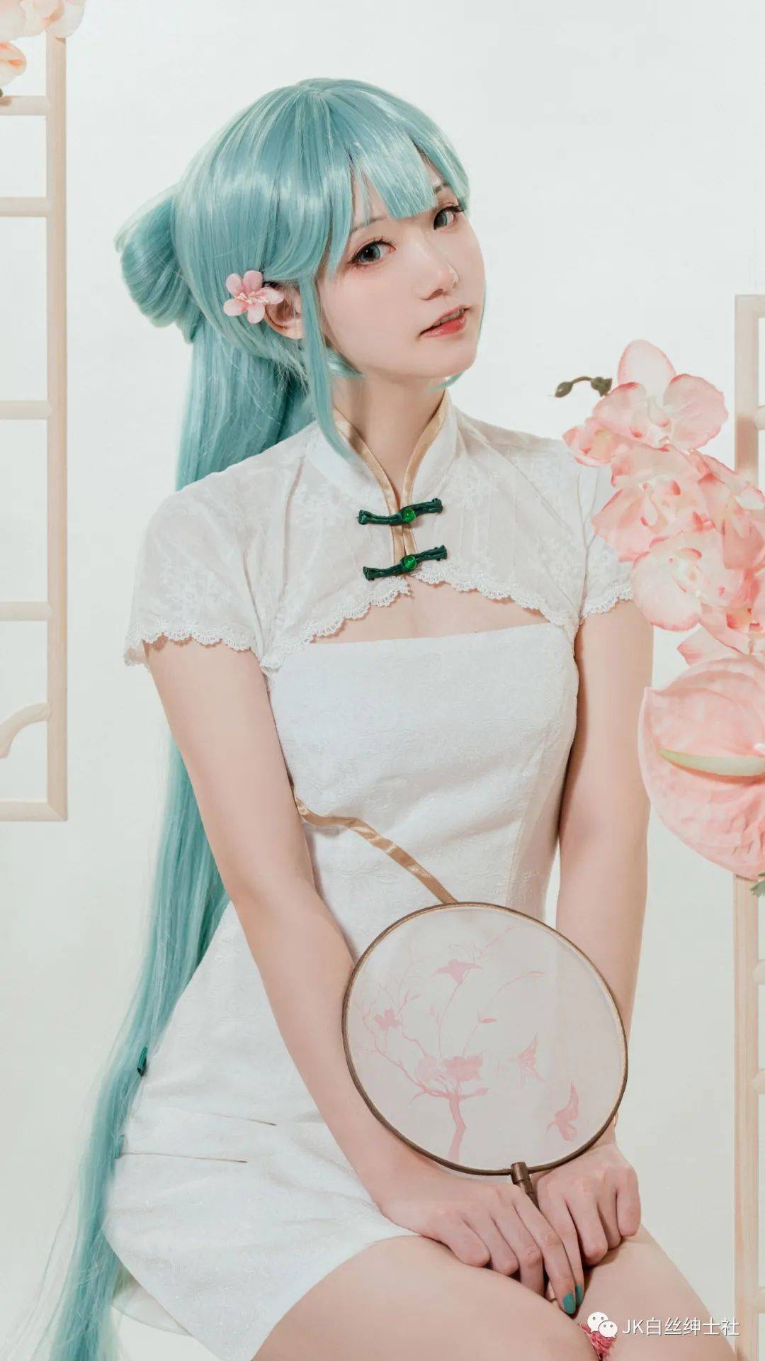 cos:旗袍初音老婆唯美私房_wb_摄影_曲院风荷