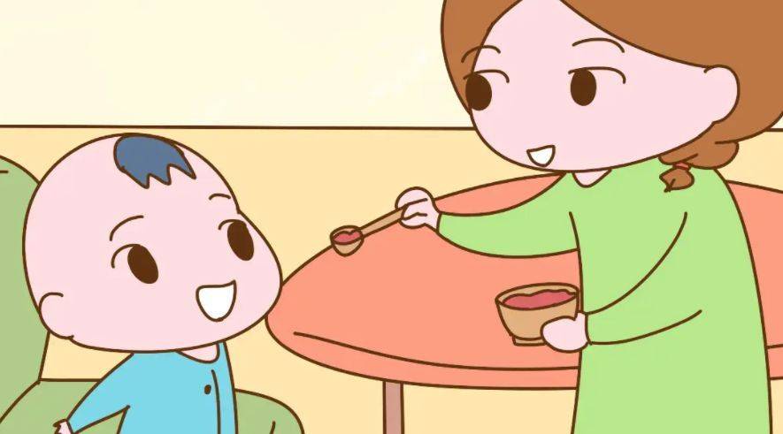 喝汤_菜泥_家长