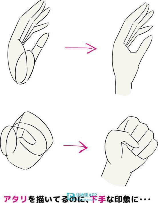 怎么画出好看的手部漫画角色手部画法