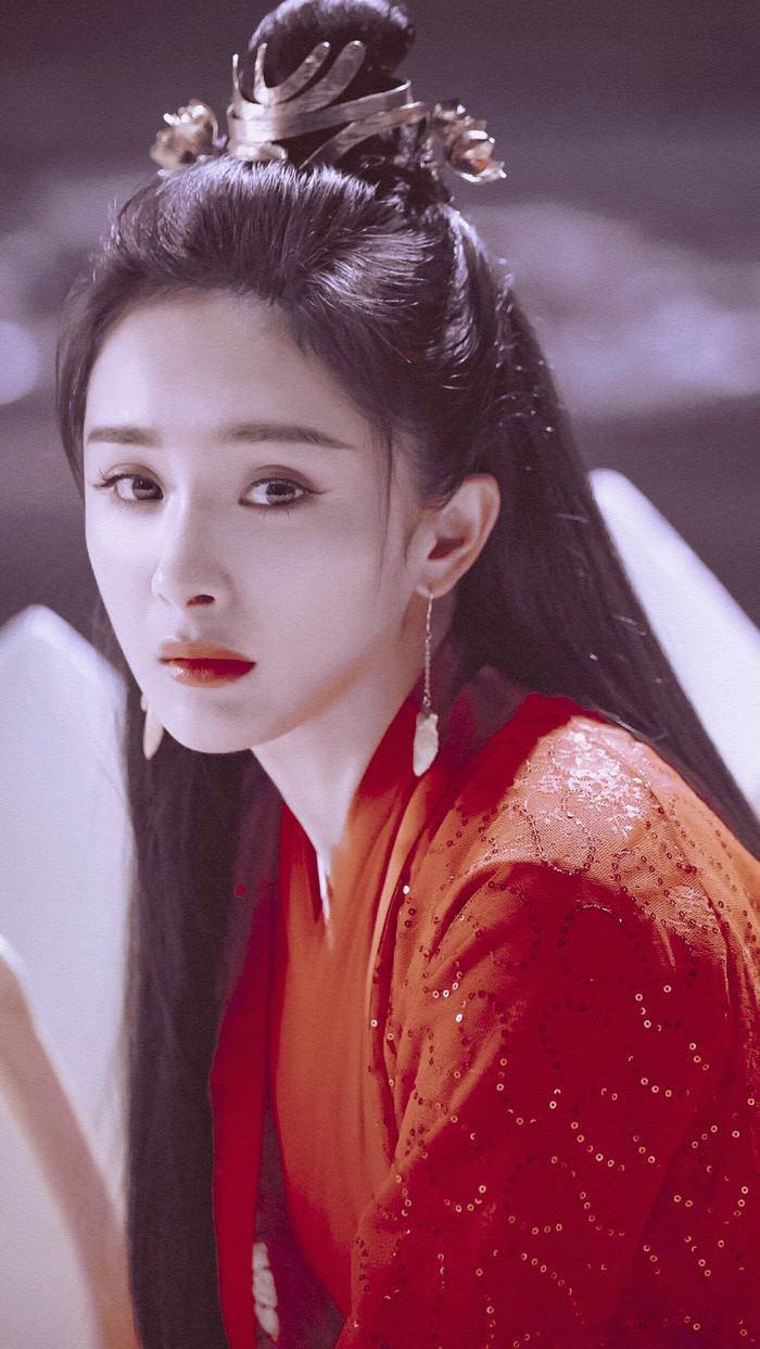 女明星在古装剧里那些惊艳的嫁衣造型!_大红色_迪丽热巴_事件